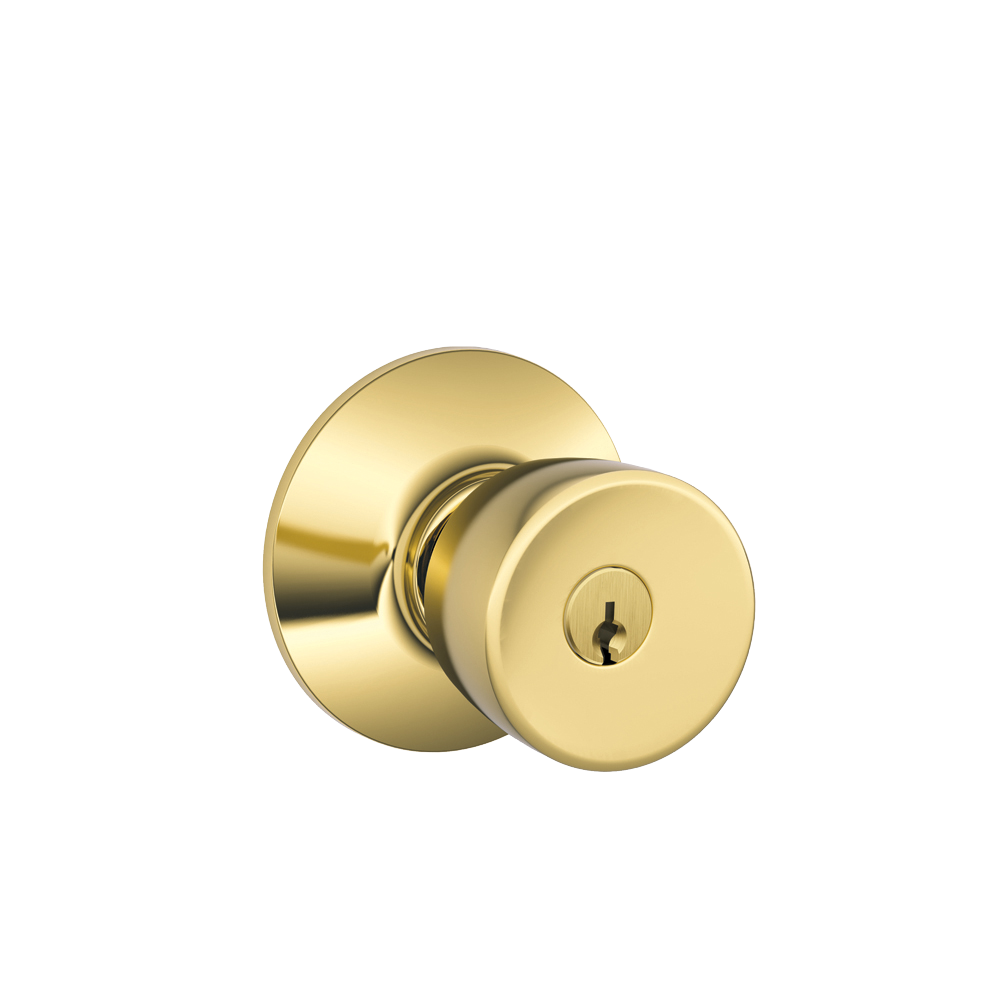 Bell Knob Keyed Entry Lock